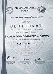 ŠKOLA SONOGRAFIE - CIEVY